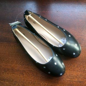Gap star flats girls' 2 NWT